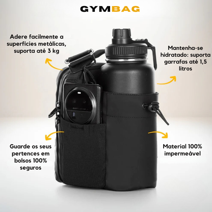 GymBag: Bolsa magnética porta-garrafas