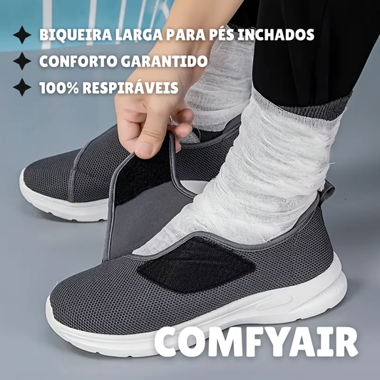 ComfyAir: Sapatilhas ortopédicas para pés largos
